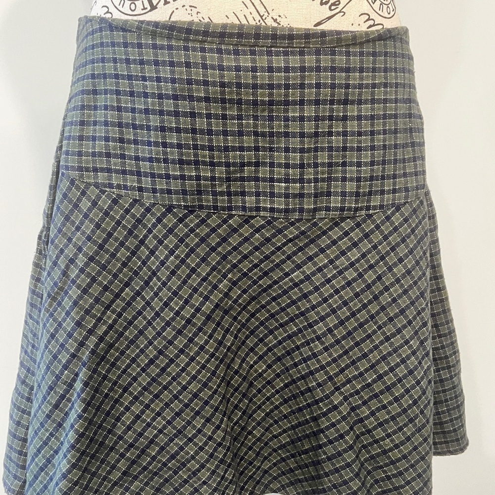 Fun & Flirt Plaid A-Line Skirt, Large - Picture 2 of 7
